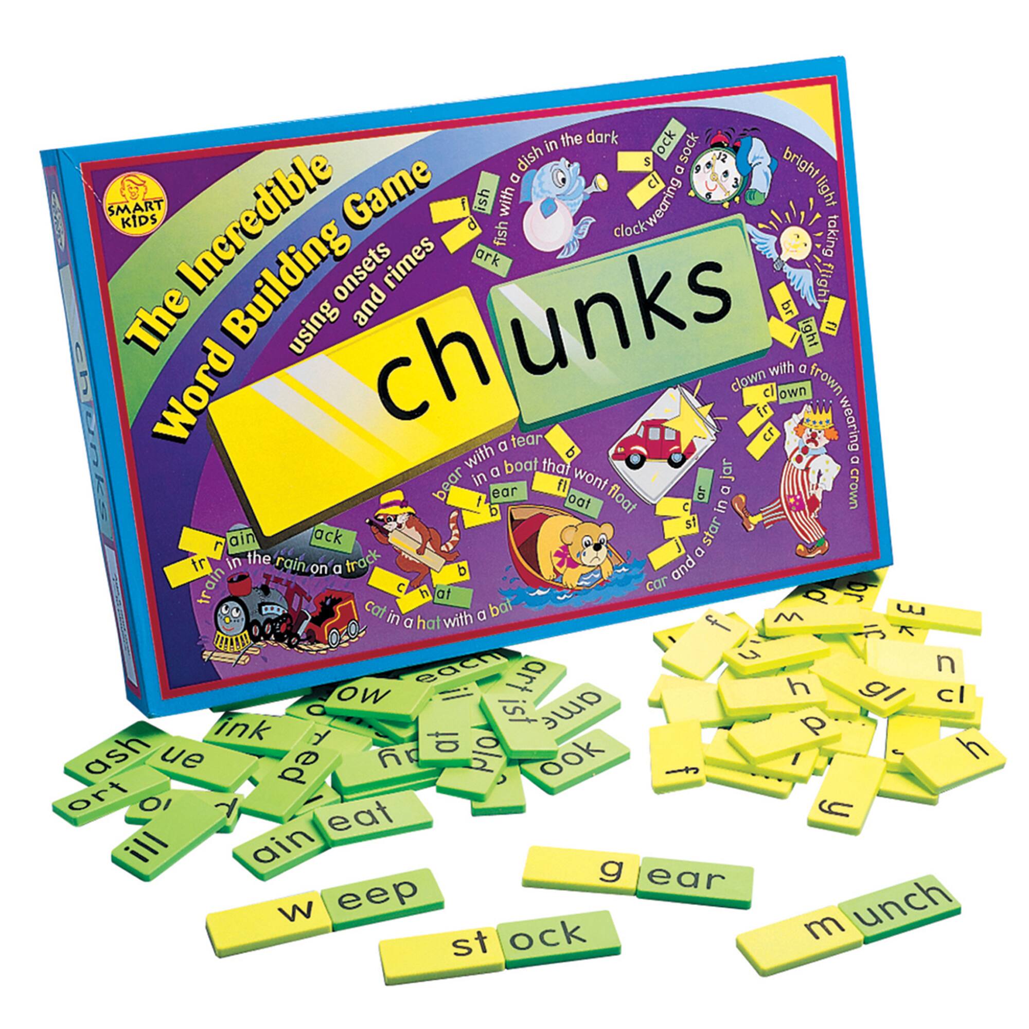 Didax Chunks The Incredible Word Building Game
